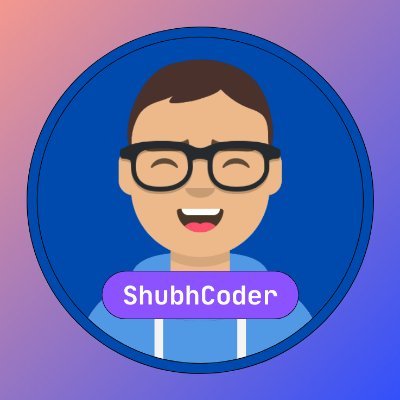 ShubhCoder's profile picture. Solo dev @ ShubhCoder Ventures 🛠️ | https://t.co/JNbh1BfYJu Ambassador |
Building apps, automations & my indie journey in public ⚡