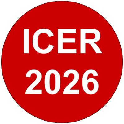 ICER_C's profile picture. The ACM International Computing Education Research Conference (ICER), an annual research conference for advancing the learning and teaching of computing.