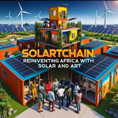 solartchain's profile picture. Building Africa’s first solar-powered smart village using Web3. Container homes × Green energy × Blockchain. Invest • Earn • Empower. #SolartChain | $SUNGOAT