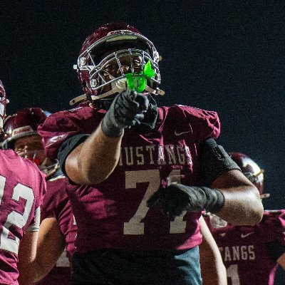 WarrickJaymes's profile picture. OT/iOL for Salina Central Mustangs #71 | 6'3" 285 lbs | Class of ‘27 (KS) l 3.0 GPA