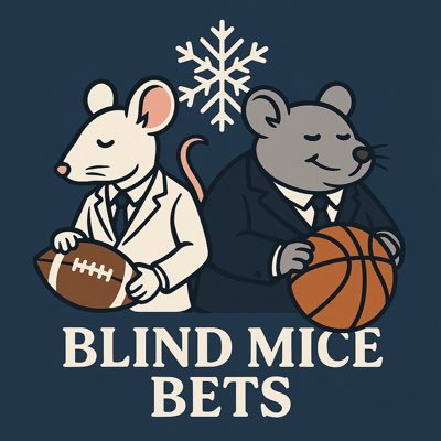 blindmicebets's profile picture. FREE Daily Sports Picks in the Mouseverse | 7 Mice Posting Picks | ❄️🏈🏀🏒 Winter Season | @Novig Affiliate