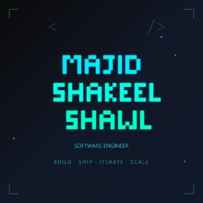 majidsshawl's profile picture. Not here to be noticed.