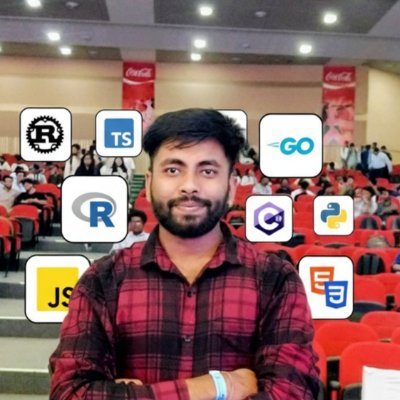 surajgoraicse's profile picture. CSE'28 | NextJs | MERN | Golang | Building https://t.co/7GyV1V6bKo, https://t.co/MbkPQamSZg, https://t.co/ELZiE1PJm7.