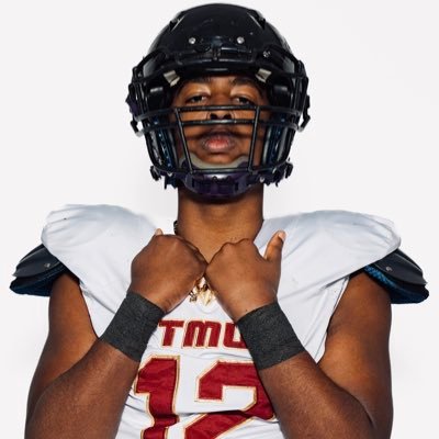 Jayden4prez2012's profile picture. 6’2” | 200 lbs | 13 y/o (DE) Class of 2030 🏈 | Student-Athlete Explosive off the line | Run stopper 🏈 @gaacademyfb| Film & highlights below ⬇️ #12 (3.5) gpa