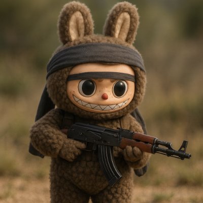 0xTalibubu's profile picture. 59gPnC9WU6zCbPk46hF7YwoM4YcEwvkNrcUrSMRDpump
Toy terrorists but only against boredom
