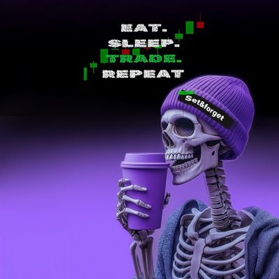 eatsleeptrade25's profile picture. EAT SLEEP TRADE REPEAT #SETANDFORGET