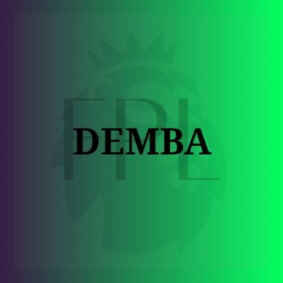 FPL_Demba's profile picture. FPL Enthusiast | Highest Rank: 15,223 in 24/25 🌎 | Man United Season Ticket Holder 👹