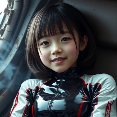 Nenekirimaru_X's profile picture. エナメル、latex、PVC好き♪
カス子＆自作絵＆許可を頂いた絵師様の作品を実写化AI生成してます
当方の製作した画像の二次利用、AI学習、AI 取り込み、無断利用、無断転載、絶対厳禁です！
リョナグロ動画専用垢@ai_girl_killer（紹介制）
#エナメル #PVC #latex #パイロットスーツ #宇宙服