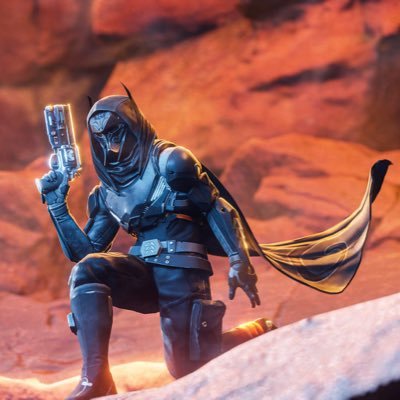 KarasuEiryu's profile picture. 25 | Pfp by @AlyxMitzel | Play what you want | Gamer | Skeletally interested studier of D&D arcana | Destiny lore nerd.