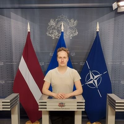 Janis_Pelcis's profile picture. Būt godīgam nozīmē īstenot
dzīvē tās vērtības un principus,
kuriem ticat.
Dzīve ir pārāk īsa, lai melotu sev. I stand with Ukraine. I stand with Israel.