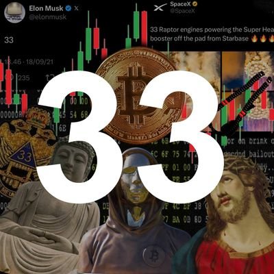Official33coin's profile picture. The master number.