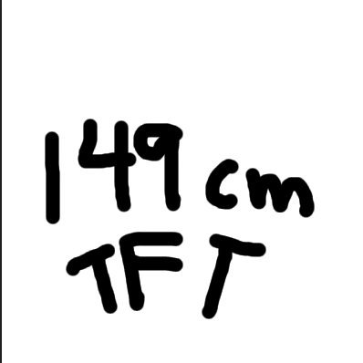 149centimeters's profile picture. Imhomeless tft