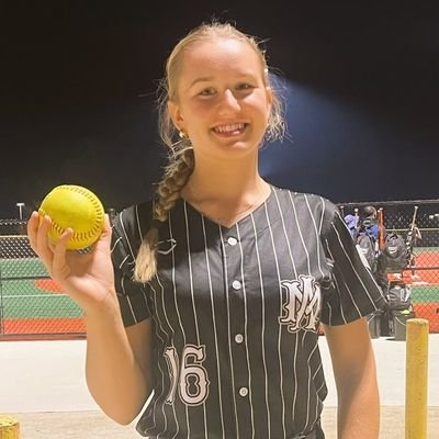 PeytonWendorf27's profile picture. 🥎5'11 | 2o27🎓| P/1B/OF | PeytonWendorf@gmail | 916.207.6123 | NCAA# 2510756028 | 4.50 GPA | Page High 25' All-Tourny🏅& Patriot 🏅| 🏐 Middle