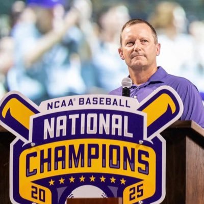LSUCoachJ's profile picture. Head Baseball Coach, @LSUBaseball 2023 and 2025 National Champions