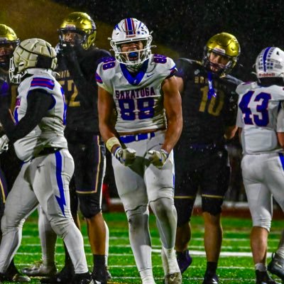 cam_toomey28's profile picture. Saratoga Springs Football | TRUE C/O 28’ | 4⭐️ DE | 6’3/230 | 📞518-416-5703 | NCAA ID: 2510755343
