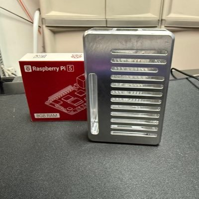 RaspberryMetal's profile picture. CNC Machined PI cases and more. Made in the USA. #bitcoin
Bitcoin nodes coming soon in these cases.