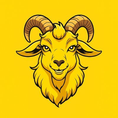 YoatSol's profile picture. Yellow Goat - $YOAT is decentralized memecoin build on #Solana