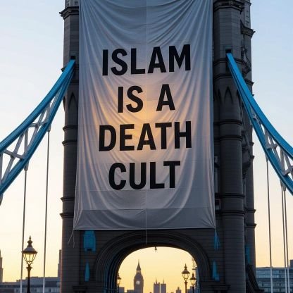 santaderiva's profile picture. Why is Islam a destroyer of cultures?
Por qué el Islam es un destructor de culturas?
Por lo que me concierne, que guerra sea. Hasta el último aliento...