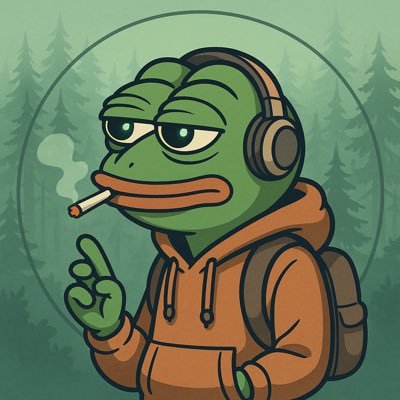 RIIIPPPPPP's profile picture. chill Pepe smokin a cig