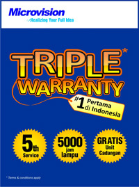 MicrovisionID's profile picture. MICROVISION INDONESIA a/ perusahaan Authorized Distributor yg bergerak di bidang penjualan Visual Presentasi Product : Projector, Screen, Dokumen Kamera, audio