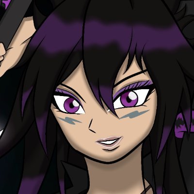 AlyCrossVA's profile picture. ❤️‍🔥She/Her♀️ PNGTuber | Reviewer | VA Newbie | Editor | Crackshipper | Mac n Cheese Queen | Multifandom and Tomboy Gal! 💜🐱