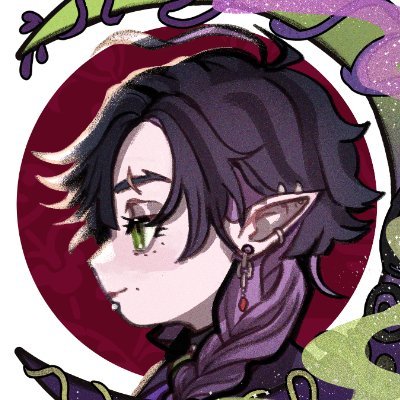 RosarioGrim_'s profile picture. 🔞 Your Candlemaking Uncle | Vampire VTuber Artist | 🕯️Owner of @grimnoiratelier ✧ Comms: https://t.co/UUT21kNdXM ✧ 🔗: https://t.co/j11Iw9opmZ ✧