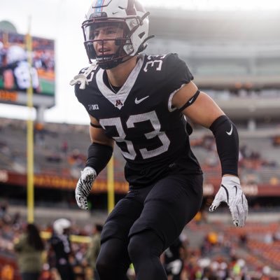 BrunHarrison's profile picture. 6’1 207/10’2 broad/4.54 40/38 inch vert/@gopherfootball