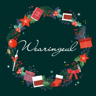 wearingeul's profile picture. Read Different 공감각적인 문학 디자인 브랜드

현대백화점 무역 팝업 11.07 - 11.30
더현대서울 팝업 12.02 - 12.21
롯데백화점 대전 팝업 12.26 - 01.15