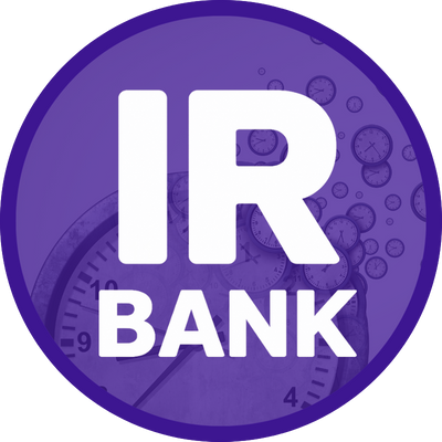irbank_td2's profile picture. TDNETの適時開示情報（決算以外）をつぶやきます。 決算情報は@irbank_tdをフォローください 。
その他公式Xアカウントは以下↓
@irbank IRBAN
@irbank_ed 有価証券報告書
@irbank_sh 大量保有報告書
@irbank_of 自己株買付状況報告書
@irbank_ex 臨時報告書