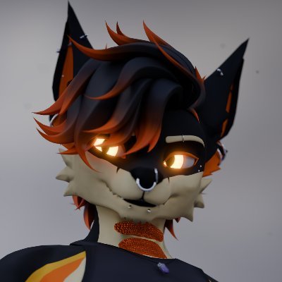 RexisVR's profile picture. 24 years old | Genderfluid | Former VRChat Tik Toker | Freelance Render Artist for VRChat | VRC Asset creator | 💙💜TAKEN💜💙 | Fuck AI |