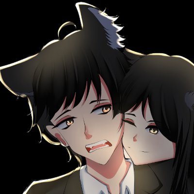 RinkashimeVT's profile picture. hello there we are Rinka And  Shime one in the same yes we  are  beautiful lil Shadow Neko doublegangers who stream now and then we hope to become good friends