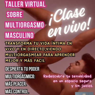 DReal2025's profile picture. Amantes del sexo multiorgásmico y talleres sexuales. Información y contactos para hacer un buen grupo que viva la sexualidad a plenitud.