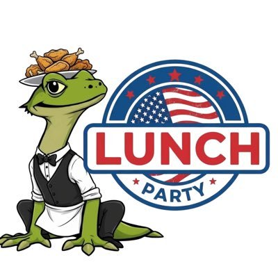 LunchPartyMeme's profile picture. $LUNCH isn’t just a meme — it’s a movement. Feeding empathy and togetherness back into society. Live on https://t.co/5WX1rr60ym G3stPUneJcebHPyfkkAJN8hb4RHSWooVxDnSHRkGbonk
