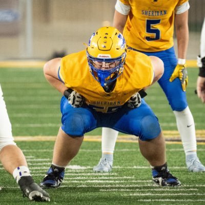 FischerPeldo's profile picture. |🎓2027| 6’3 | 270 lbs | Sheridan HS (WY) | OL/DL/LS | Football-Basketball | 2x 4A State Football Champion | 3.92 GPA | 📲 307-763-6003 | NCAA ID: 2503542871 |