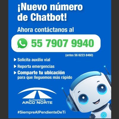 arconorte's profile picture. Arco Norte de la Ciudad de México opera 226+400 km, rodeando a la Ciudad de México, pasando por los estados de: Estado de México, Hidalgo, Tlaxcala y Puebla.