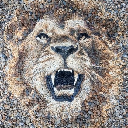 pebblepicassos's profile picture. 'Fragmented Culture' 2025