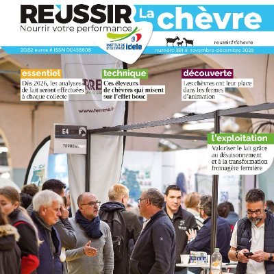 ChevreMag's profile picture. La revue La chèvre, le journal agricole des éleveurs de chèvres et du monde caprin 🐐 Magazine édité avec @Reussir