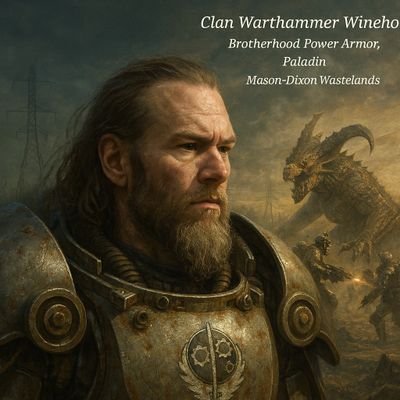 Warhammer11_12's profile picture. Dad, Gamer, tech & gaming commentary
My opinions are my own
@BethesdaStudios & @Xbox Fan (#ElderScrolls, #Starfield & #Fallout Obsessed)

 aka WarHammerWineholt