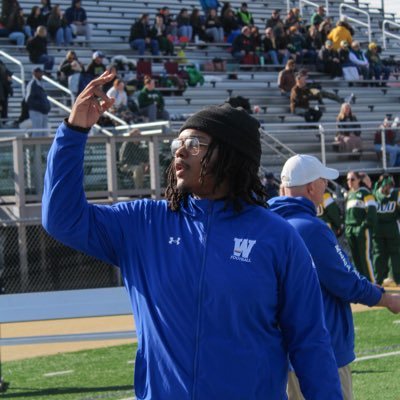 CoachSye's profile picture. Syeris Sumpter • Defensive Undergrad Assistant • DBs @Widener_FB ‘25 • 📍570 raised #KeepHuntin