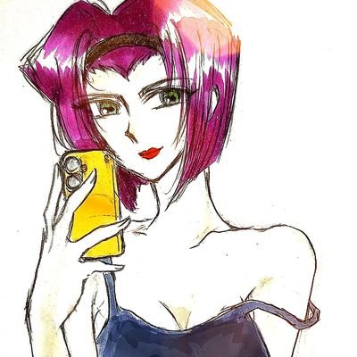 qqqueeen5's profile picture. 成人/平成アニメ好きの男女CP厨/現在ビバップ沼/フェイ推し/CPスパ×フェイ/他ジャンル雑多/アナログイラスト中心たまに漫画小説/FF外いいね魔/同好のフォローRBも自由にしてね！推し作品など詳しく→https://t.co/2zRWLsMCco