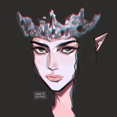 sanjadraws's profile picture. drawing artist ❄ my insta @sanjadraws // more of my work ⬇️