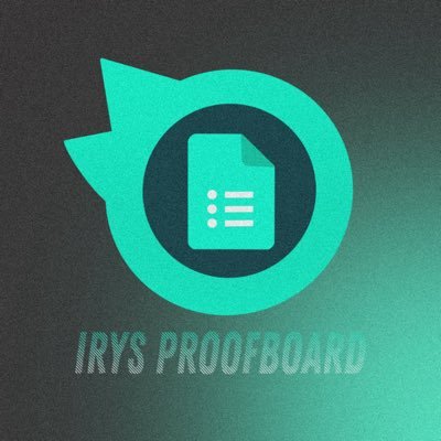 irysproofboard's profile picture. Permanent • Secure • Verifiable proof of your progress. Built on @irys_xyz