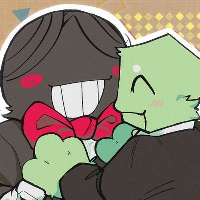 Nyanderful55's profile picture. ↑25 He/Him ⚣ 🏳️‍⚧️SmallMike/Battat selfshipper. No reposting.
🔞 Rated TV-MA 🔞
🎤🎀🍏🎲
https://t.co/zUiIL8eOhy  ✨ profile art by ODDCONTROLLER