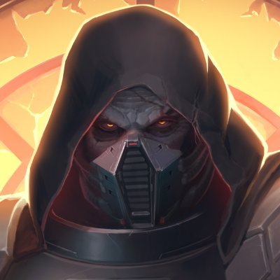 DarthMalerius's profile picture. Lord sith algo mandaloriano que habla sobre #StarWars | Mitad de la @HoloNetHutt