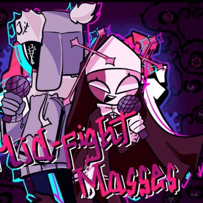 Midfightmassfan's profile picture. Mid fight masses is a part of fnf or Friday night funkin