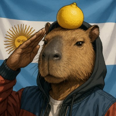 ZeroCarpincho's profile picture. 🇦🇷No es capybara es Carpincho! 

🦁 Mileista 
🍋 Limonista
🐲 Mialygosista
💜 Candelarista
 
||Videojuegos - Memes - Política- Anime||

 (´(ｪ) ｀）

VLLC