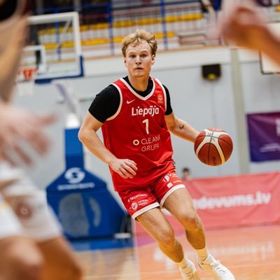 edvards16536014's profile picture. PG 6’3; 190lbs; born - 2005; Class of 2024; Latvian NT; BK Liepāja