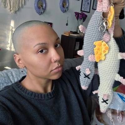 theydysthings's profile picture. ⋆✶ multidisciplinary artist ✦⋆ creator of Theydy’s Things ⋆ nicheless wonder ⋆ queer bisexual ⋆ he/they ⋆ rat boy