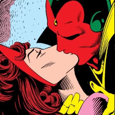 bestofwandavizh's profile picture. account dedicated to post about marvel comics super hero couple scarlet witch and vision • #wandavision #scarletvision