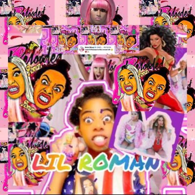LILROMANXDRAPS's profile picture. LIL ROMAN 😬: SON OF @NICKIMINAJ 🌈 my idol NICKI MINAJ FOLLOWS ME ! 🙀🦄🛸 AND I RAP AND ENTERTAIN HOPE YOUR INSPIRED 🌈